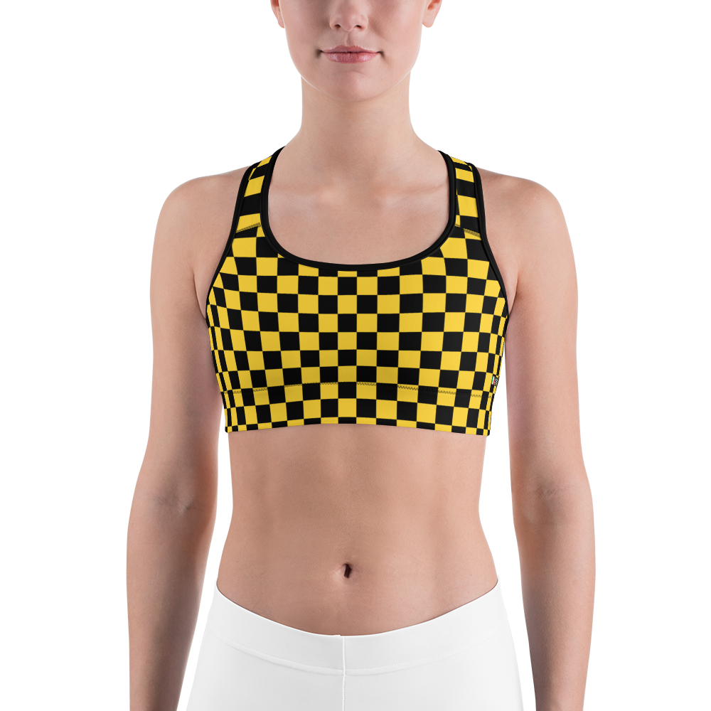 Amber - #cb7f7aa0 - Bananna Black - ALTINO Sports Bra - Summer Never Ends Collection - Stop Plastic Packaging - #PlasticCops - Apparel - Accessories - Clothing For Girls -