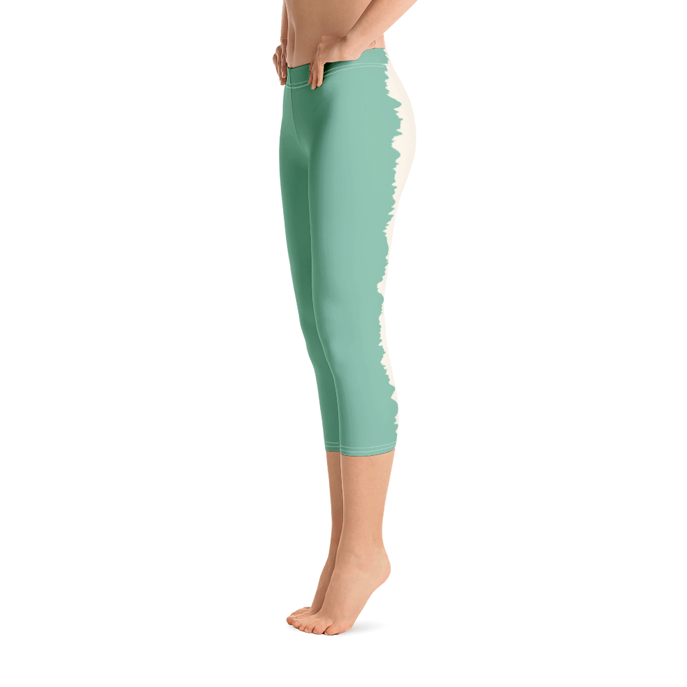 #1a3e78d0 - Butterscotch Mint Chocolate Chip Coupe - ALTINO Sport Capri Leggings