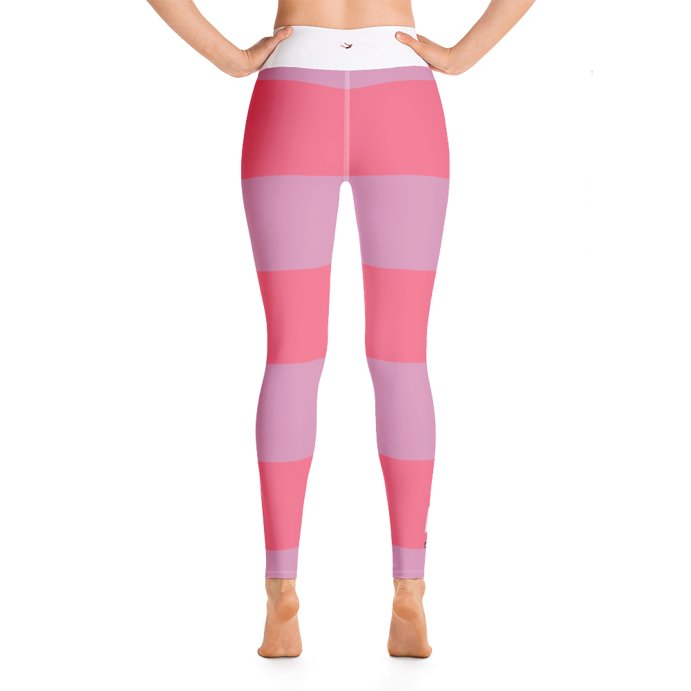 #23b6bfd0 - Red Raspberry Bubble Gum Stracciatella - ALTINO Yummy Yoga Pants