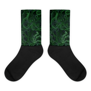 #d32e5980 - Mr Octopus And Friends - ALTINO Designer Socks - Earth Collection