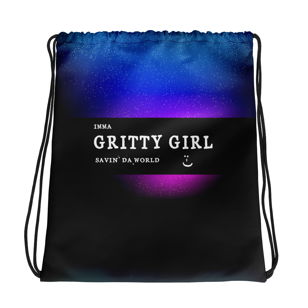 #979764a0 - Gritty Girl Orb 183009 - ALTINO Draw String Bag - Gritty Girl Collection