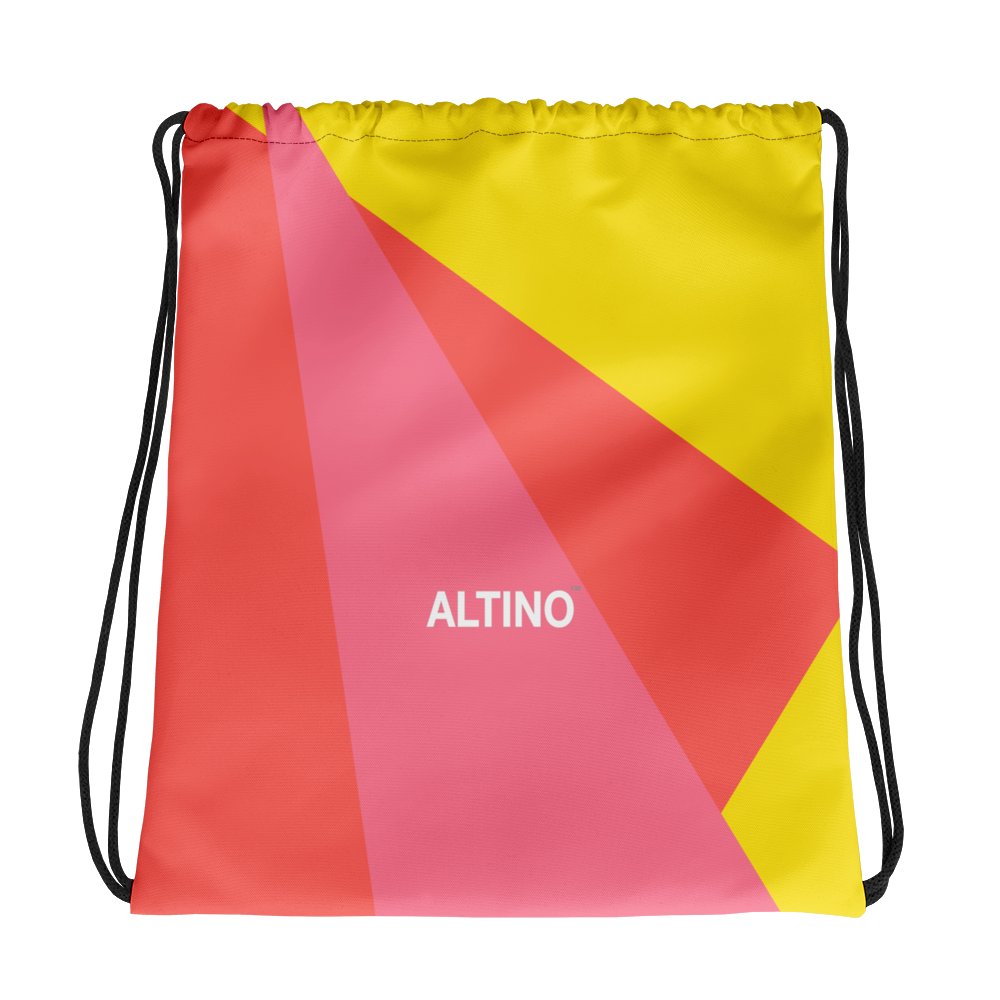 #6945b1a0 - Pineapple Strawberry Watermelon - ALTINO Draw String Bag