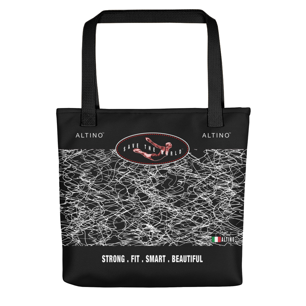 Black - #042922a0 - ALTINO Tote Bag - Noir Collection - Sports - Stop Plastic Packaging - #PlasticCops - Apparel - Accessories - Clothing For Girls - Women Handbags