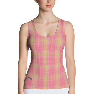 Crimson - #dbaff390 - ALTINO Fitted Tank Top - Klasik Collection - Stop Plastic Packaging - #PlasticCops - Apparel - Accessories - Clothing For Girls - Women Tops