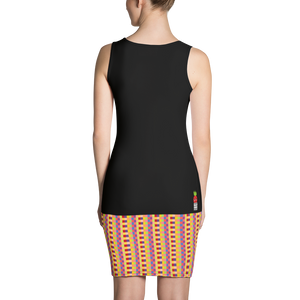 #4297be20 - Fruit Melody - ALTINO Fitted Dress - Summer Never Ends Collection