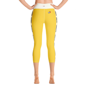 #06fff730 - Bananna - ALTINO Yoga Capri - Summer Never Ends Collection