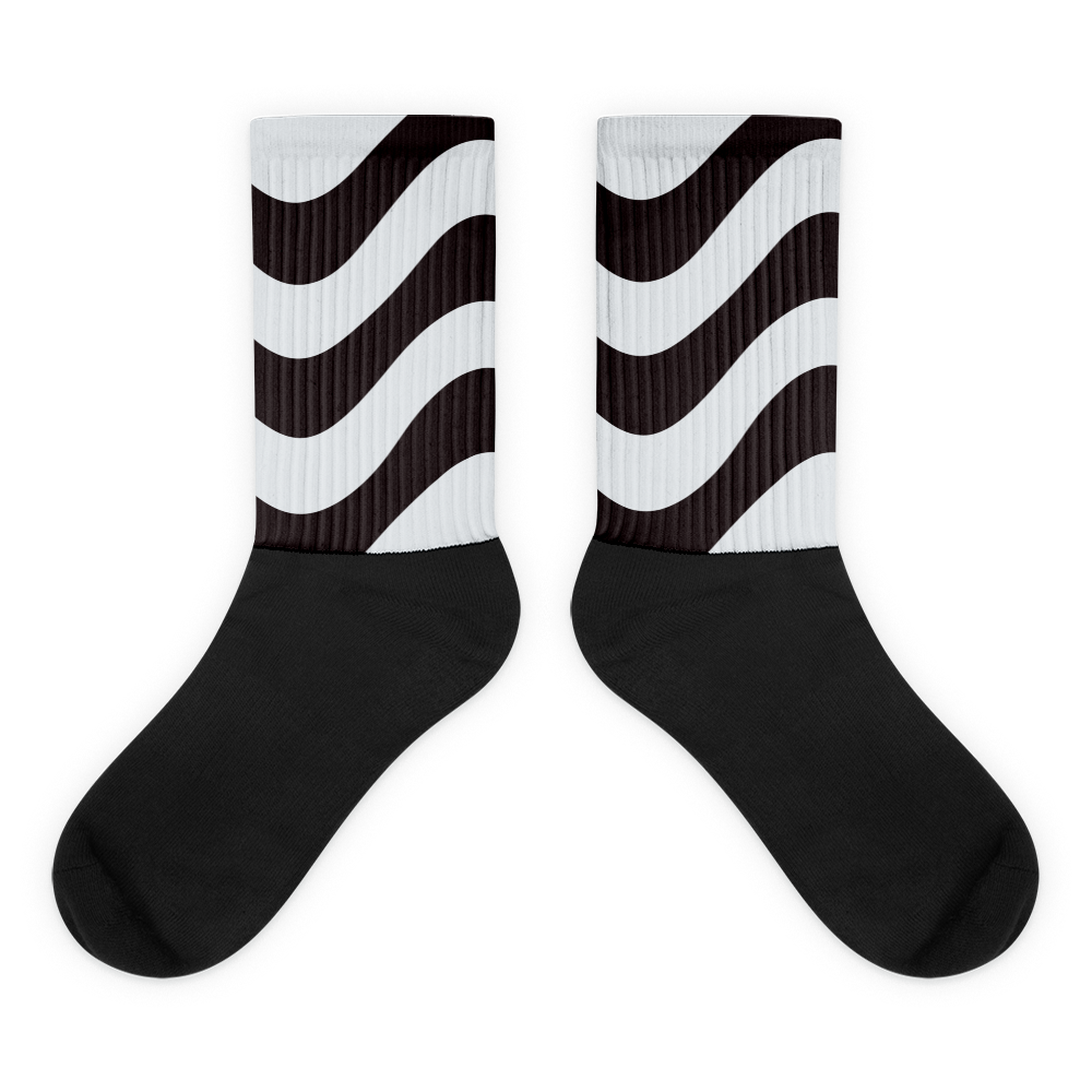 #fbe29280 - Black Chocolate Vanilla Bean Sorbet - ALTINO Socks - Gelato Collection