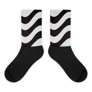 #fbe29280 - Black Chocolate Vanilla Bean Sorbet - ALTINO Socks - Gelato Collection
