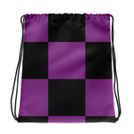 #8dd0b8a0 - Grape Black - ALTINO Draw String Bag - Summer Never Ends Collection