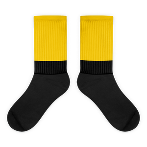 #46c20980 - Mango Black - ALTINO Designer Socks - Summer Never Ends Collection