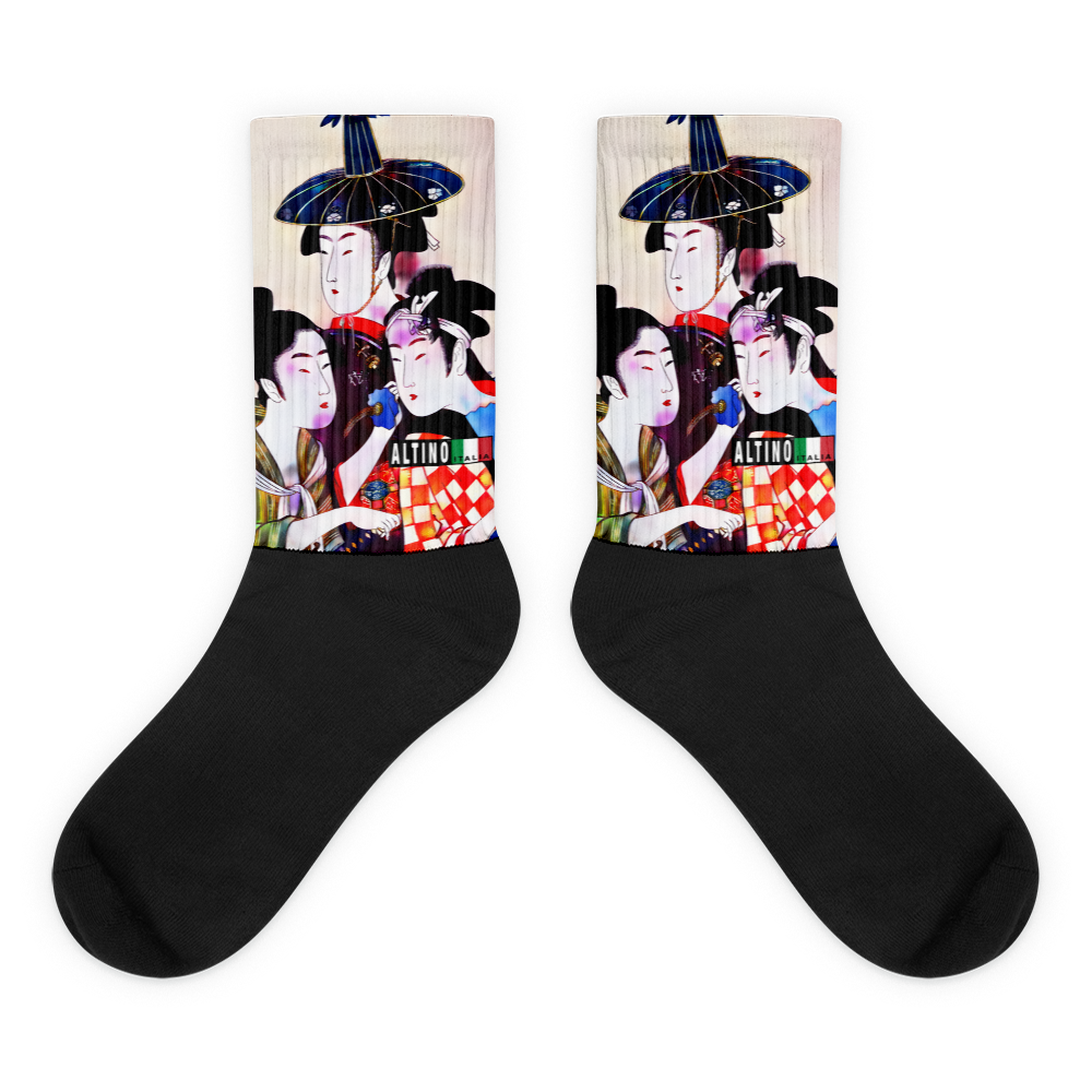 #a976a380 - ALTINO Senshi Designer Socks - Senshi Girl Collection