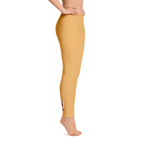 Orange - #275500d0 - Apricot Gelato - ALTINO Fashion Sports Leggings - Team GIRL Player - Fitness - Stop Plastic Packaging - #PlasticCops - Apparel - Accessories - Clothing For Girls - Women Pants