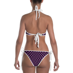 #69afe710 - Black White Grape - ALTINO Reversible Bikini - Summer Never Ends Collection