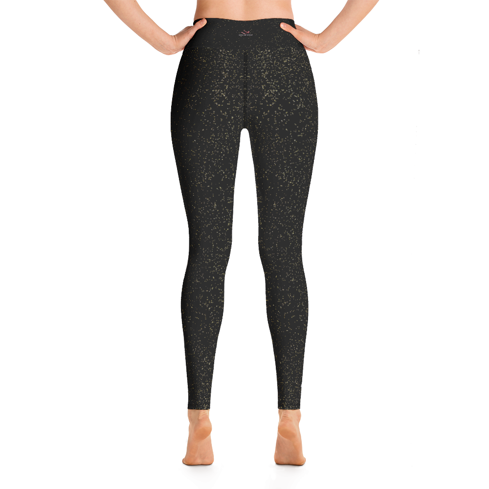 #ab0a0d80 - Black Magic Super Gold - ALTINO Yoga Pants - Gritty Girl Collection