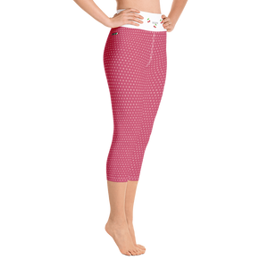 Crimson - #937b8990 - Pomegranate Peppermint Sorbet - ALTINO Yummy Yoga Capri - Gelato Collection - Stop Plastic Packaging - #PlasticCops - Apparel - Accessories - Clothing For Girls - Women Pants