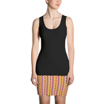 Black - #4297be20 - Fruit Melody - ALTINO Fitted Dress - Summer Never Ends Collection - Stop Plastic Packaging - #PlasticCops - Apparel - Accessories - Clothing For Girls - Women Dresses