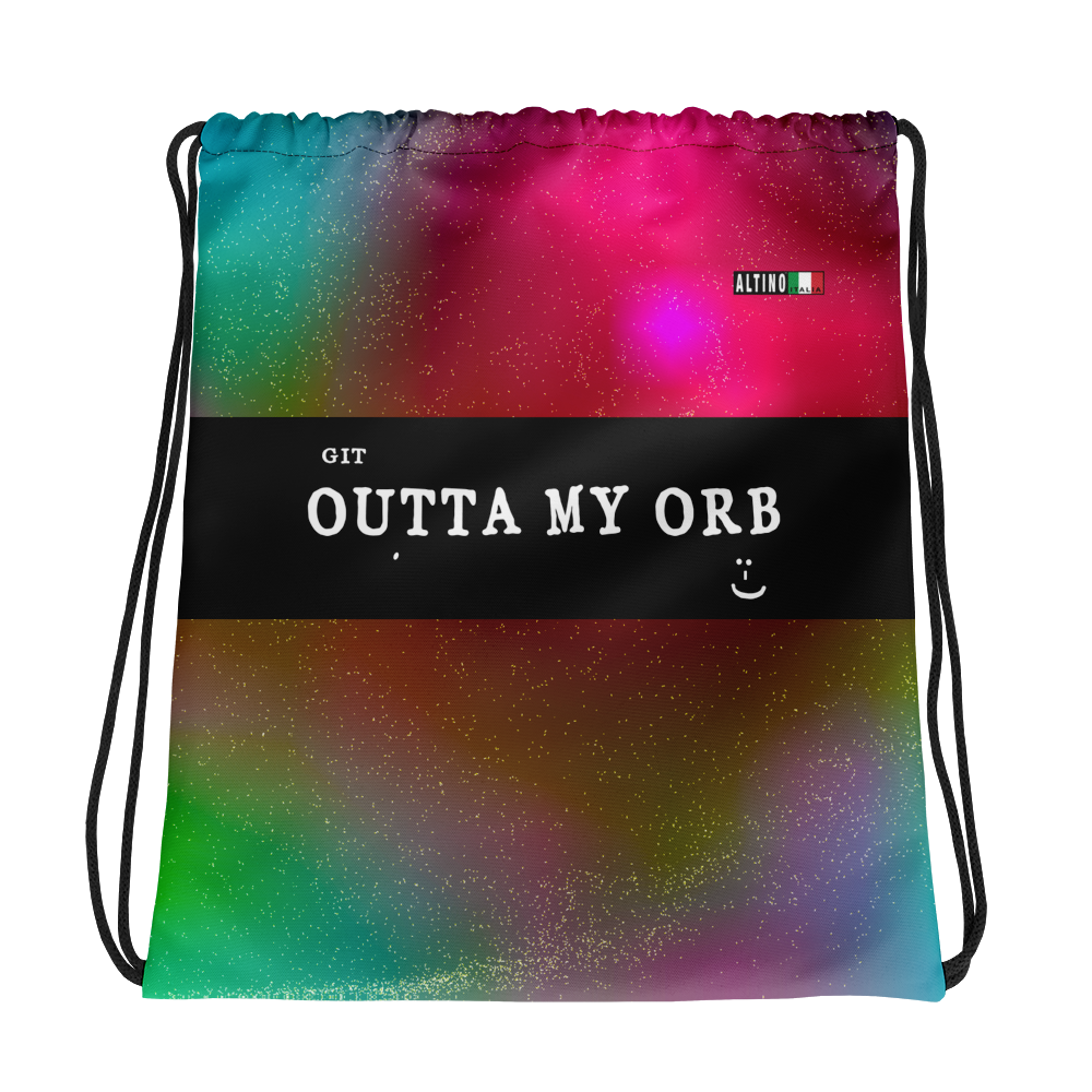 Black - #4cb545a0 - Gritty Girl Orb 751524 - ALTINO Draw String Bag - Gritty Girl Collection - Sports - Stop Plastic Packaging - #PlasticCops - Apparel - Accessories - Clothing For Girls - Women Handbags