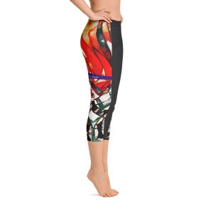 Black - #5bb7b6a0 - ALTINO Senshi Capri - Senshi Girl Collection - Yoga - Stop Plastic Packaging - #PlasticCops - Apparel - Accessories - Clothing For Girls - Women Pants