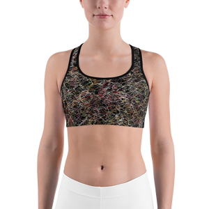 Black - #8cb3ef80 - ALTINO Sports Bra - Noir Collection - Stop Plastic Packaging - #PlasticCops - Apparel - Accessories - Clothing For Girls -