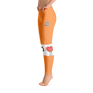 #b3347fb0 - Cantaloupe - ALTINO Leggings - Summer Never Ends Collection