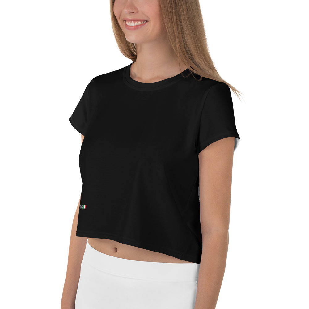 #45d7d980 - ALTINO Crop Tees - Noir Collection