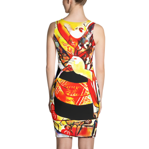 #38270600 - ALTINO Senshi Fitted Dress - Senshi Girl Collection