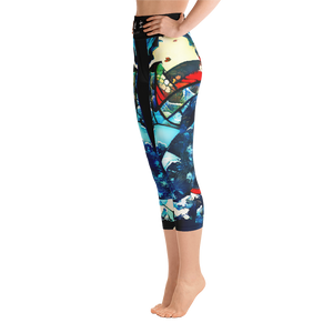 #7a8c52a0 - ALTINO Senshi Yoga Capri - Senshi Girl Collection