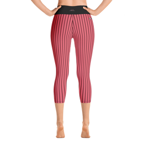 #df5c5280 - Watermelon Sour Cherry Sorbet - ALTINO Yummy Yoga Capri - Gelato Collection
