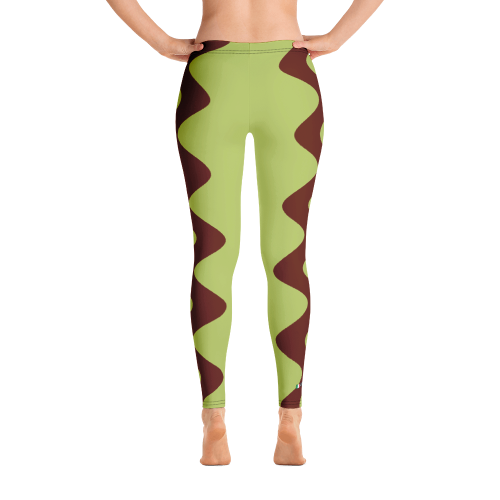 #35537880 - Deep Brownie Honeydew Helado - ALTINO Fashion Sports Leggings