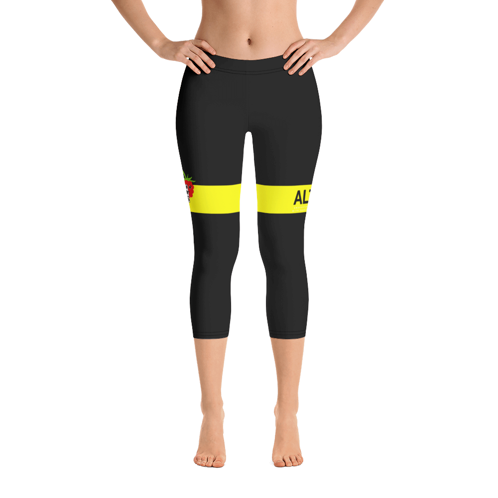 Yellow - #f06901a0 - Lemon - ALTINO Capri - Summer Never Ends Collection - Yoga - Stop Plastic Packaging - #PlasticCops - Apparel - Accessories - Clothing For Girls - Women Pants