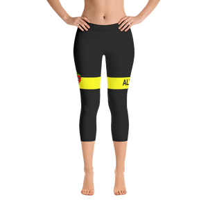 Yellow - #f06901a0 - Lemon - ALTINO Capri - Summer Never Ends Collection - Yoga - Stop Plastic Packaging - #PlasticCops - Apparel - Accessories - Clothing For Girls - Women Pants