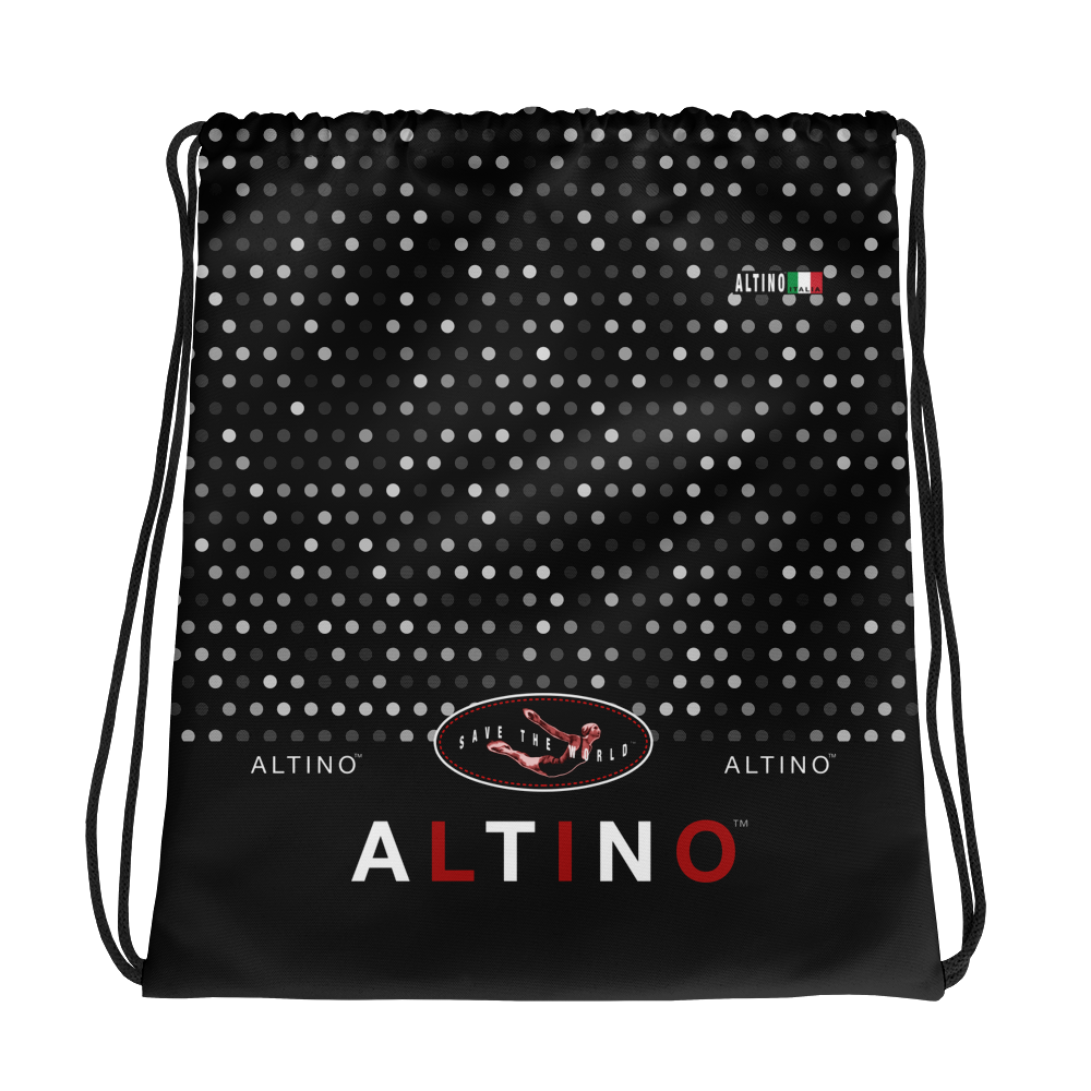 Black - #b8dee5a0 - ALTINO Draw String Bag - Noir Collection - Sports - Stop Plastic Packaging - #PlasticCops - Apparel - Accessories - Clothing For Girls - Women Handbags