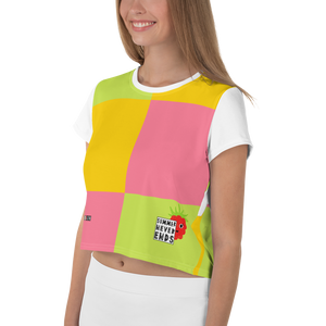 #2518eab0 - Strawberry Kiwi Mango - ALTINO Crop Tees - Summer Never Ends Collection