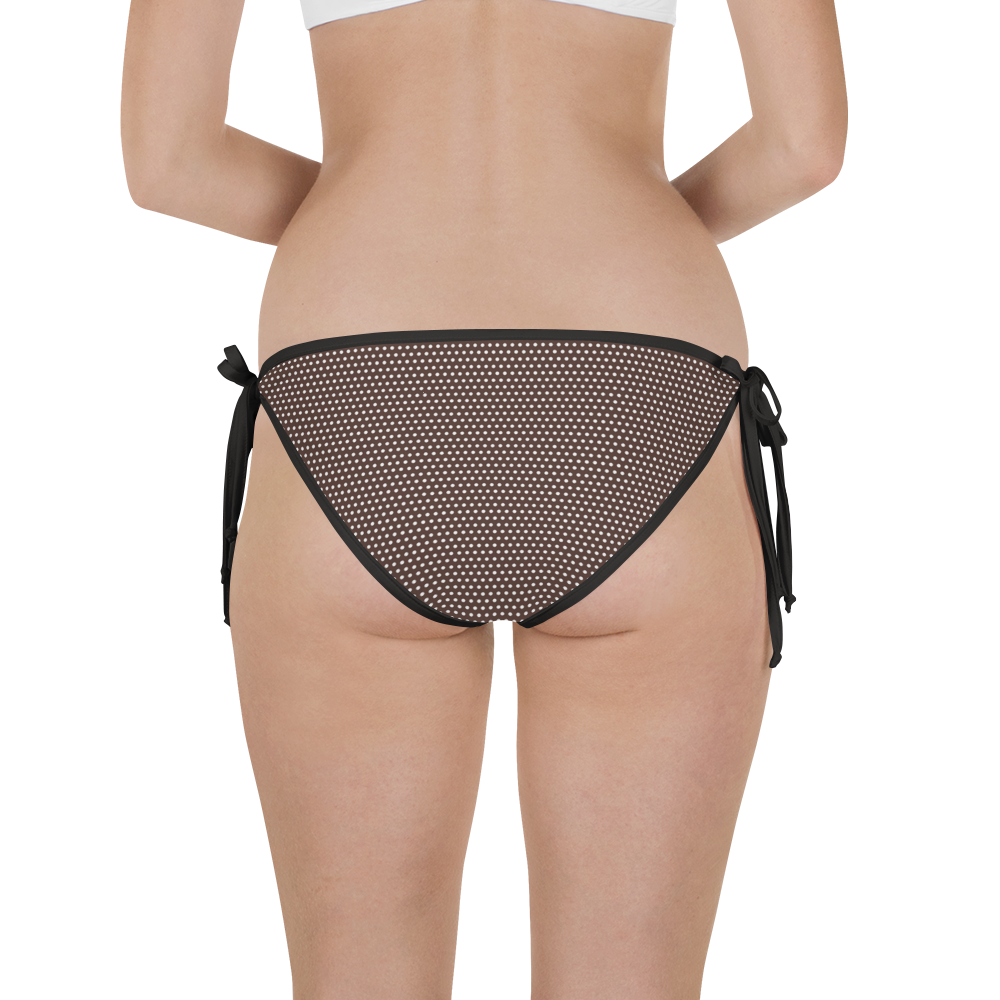 #2d5b3900 - Dark Chocolate And Guava - ALTINO Reversible Bikini Swim Bottom