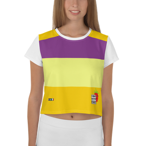 Amber - #b17267b0 - Mango Grape Pear - ALTINO Crop Tees - Summer Never Ends Collection - Stop Plastic Packaging - #PlasticCops - Apparel - Accessories - Clothing For Girls - Women Tops