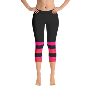 Black - #3b827782 - ALTINO Capri - VIBE Collection - Yoga - Stop Plastic Packaging - #PlasticCops - Apparel - Accessories - Clothing For Girls - Women Pants