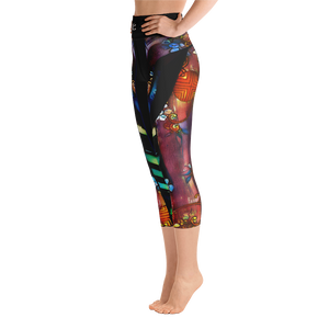 #9a8d3ba0 - ALTINO Senshi Yoga Capri - Senshi Girl Collection