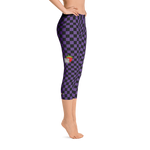 Violet - #752b2aa0 - Grape Black - ALTINO Capri - Summer Never Ends Collection - Yoga - Stop Plastic Packaging - #PlasticCops - Apparel - Accessories - Clothing For Girls - Women Pants