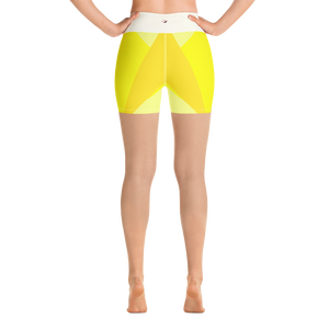 #c99c8690 - Lemon Pear Pineapple - ALTINO Yoga Shorts - Summer Never Ends Collection