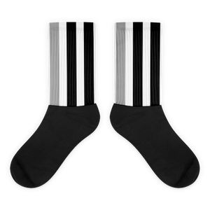 #4caf5880 - ALTINO Designer Socks - Noir Collection