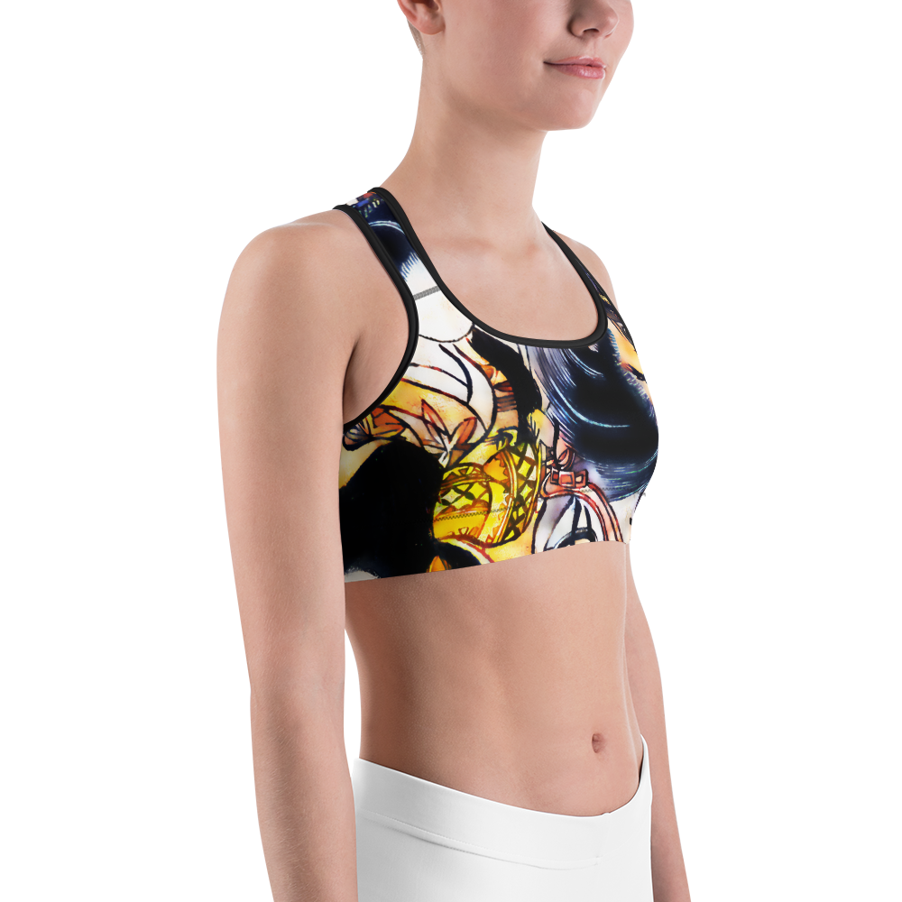 #efec8c80 - ALTINO Senshi Sports Bra - Senshi Girl Collection