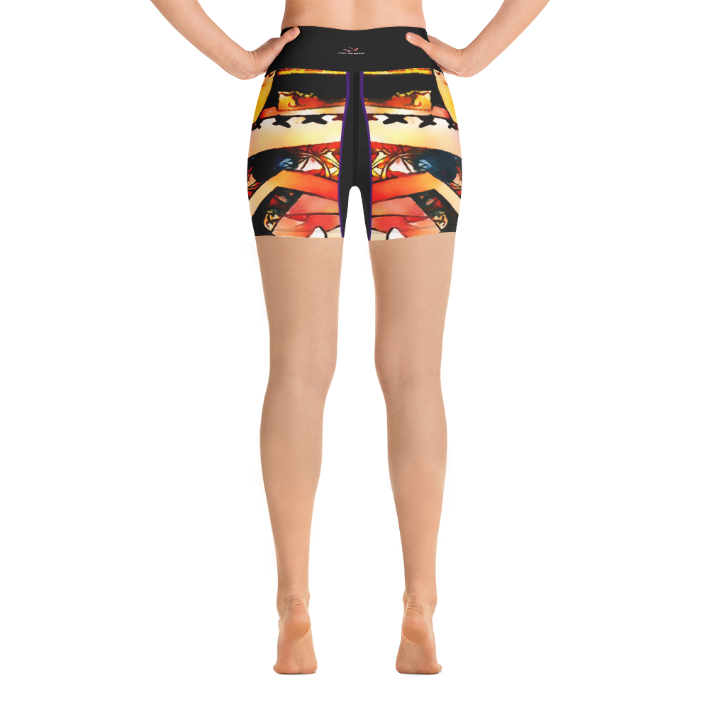 #166712a0 - ALTINO Senshi Yoga Shorts - Senshi Girl Collection