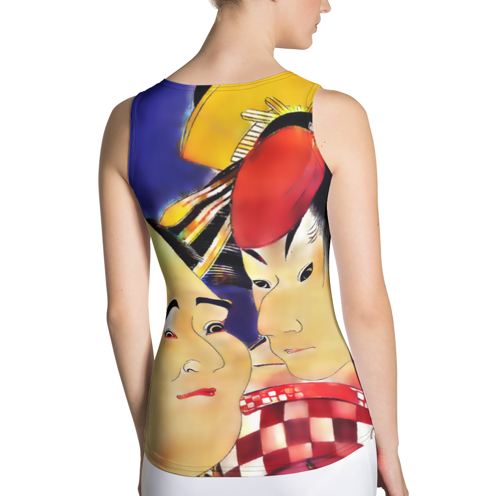 #2ac1a580 - ALTINO Senshi Fitted Tank Top - Senshi Girl Collection