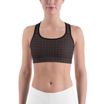 Black - #78366e80 - Black Chocolate All Flavors Rumble - ALTINO Sports Bra - Gelato Collection - Stop Plastic Packaging - #PlasticCops - Apparel - Accessories - Clothing For Girls -