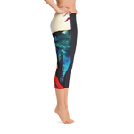 Black - #d9a606a0 - ALTINO Senshi Capri - Senshi Girl Collection - Yoga - Stop Plastic Packaging - #PlasticCops - Apparel - Accessories - Clothing For Girls - Women Pants