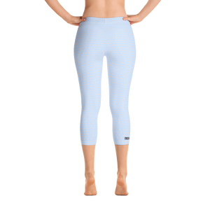 #0e0a0f90 - Vanilla Bean Milk Chocolate Swirl - ALTINO Sport Capri Leggings