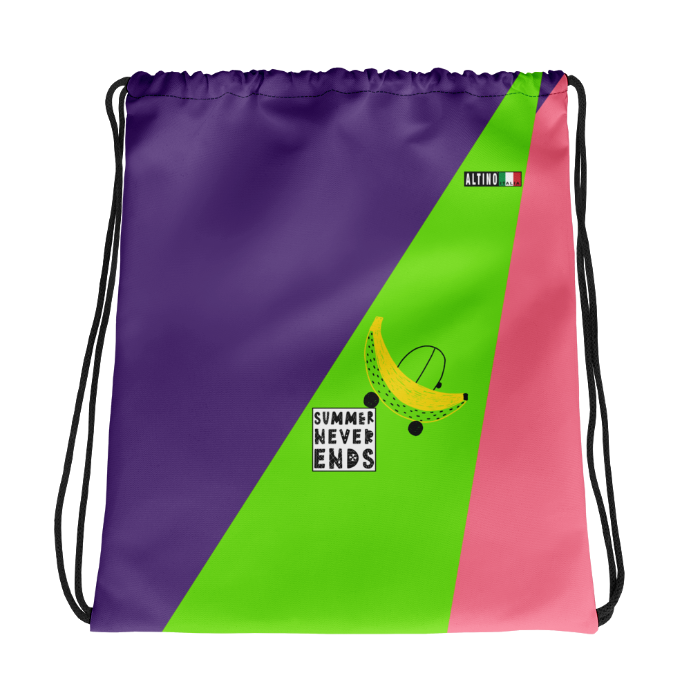 Violet - #39ca39a0 - Grape Lime Strawberry - ALTINO Draw String Bag - Sports - Stop Plastic Packaging - #PlasticCops - Apparel - Accessories - Clothing For Girls - Women Handbags