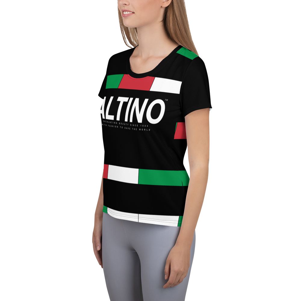 Black - #2d712aa0 - Viva Italia Art Commission Number 15 - ALTINO Mesh Shirts - Stop Plastic Packaging - #PlasticCops - Apparel - Accessories - Clothing For Girls - Women Tops