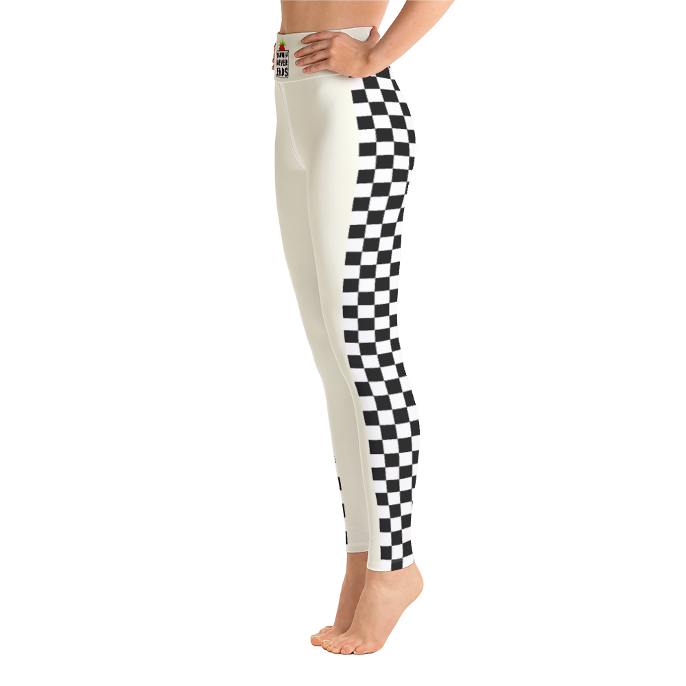 #557f8ba0 - Black White - ALTINO Yoga Pants - Summer Never Ends Collection