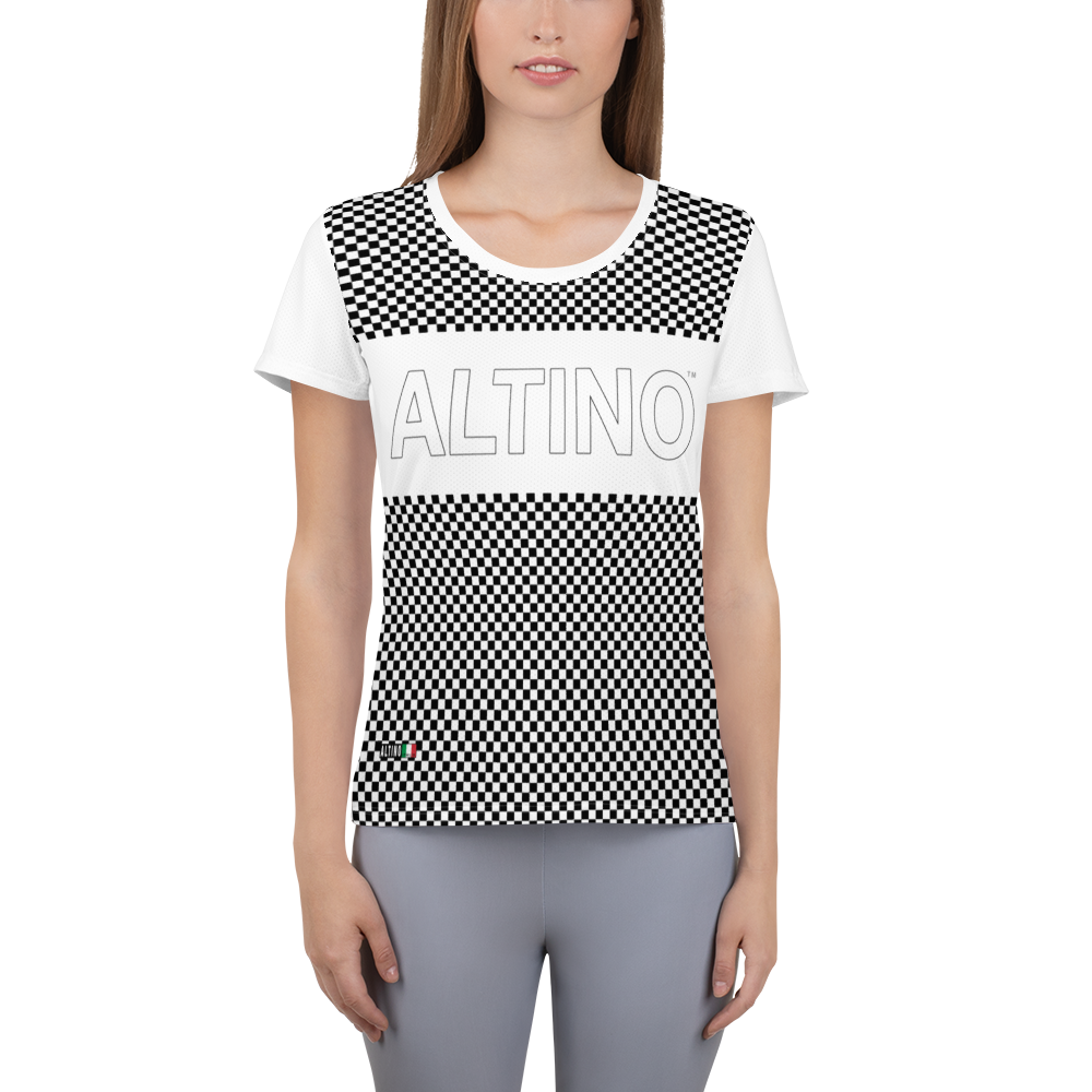#e9564da0 - Black White - ALTINO Mesh Shirts - Summer Never Ends Collection